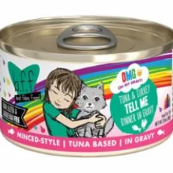Weruva BFF OMG TELL ME Tuna Canned Cat Food - 2.8 Oz - Case of 12