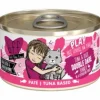Weruva BFF PLAY DOUBLE DARE Tuna Pate Canned Cat Food - 2.8 Oz - Case of 12