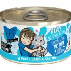 Weruva BFF PLAY TIL' THEN Chicken Pate Canned Cat Food - 2.8 Oz - Case of 12
