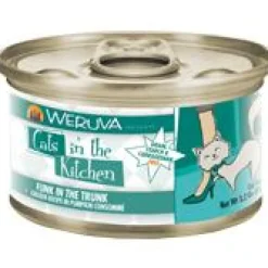 Weruva Cats in the Kitchen FUNK IN THE TRUNK Canned Cat Food - 3.2 Oz - Case of 24