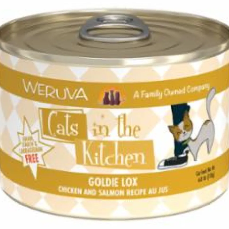 Weruva Cats in the Kitchen GOLDIE LOX Canned Cat Food - 6 Oz - Case of 24
