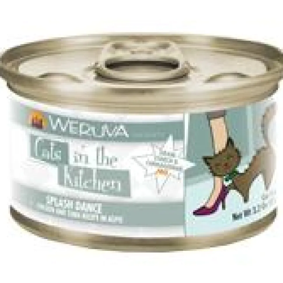 Weruva Cats in the Kitchen SPLASH DANCE Canned Cat Food - 3.2 Oz - Case of 24
