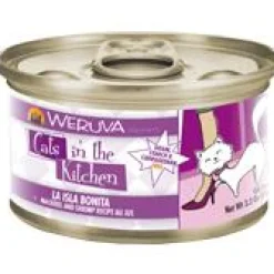 Weruva Cats in the Kitchen LA ISLA BONITA Canned Cat Food - 3.2 Oz - Case of 24