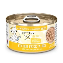 Weruva Cats in the Kitchen Grain-Free Frick 'A Zee Chicken Canned Kitten Cat Food - 3 Oz - Case of 12