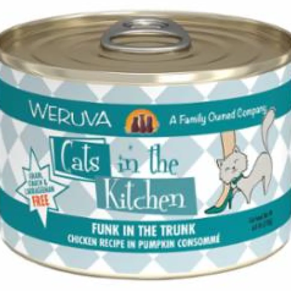 Weruva Cats in the Kitchen FUNK IN THE TRUNK Canned Cat Food - 6 Oz - Case of 24