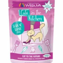 Weruva Cats in the Kitchen Slide N' Serve CAT FUTURE Wet Cat Food - 3 Oz Pouch - Case of 12