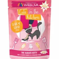 Weruva Cats in the Kitchen Slide N' Serve KARATE KTY Wet Cat Food - 3 Oz Pouch - Case of 12