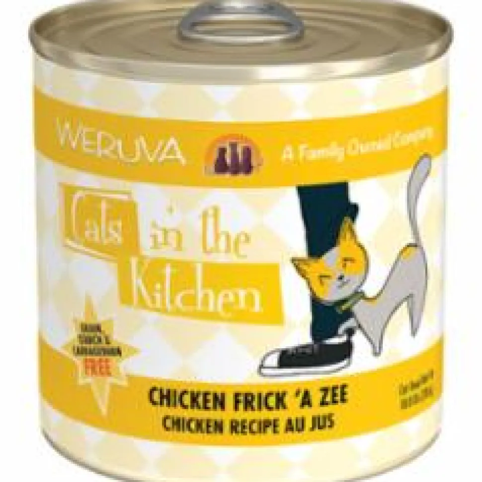 Weruva Cats in the Kitchen Chicken FRICK A ZEE Canned Cat Food - 10 Oz - Case of 12