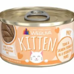 Weruva Kitten Puree Tuna and Salmon Canned Cat Food - 3 Oz - Case of 12