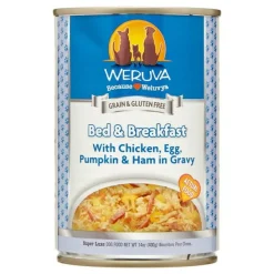 Weruva Meals N' More BED N' BREAKFAST Wet Dog Food - 3 Oz Tub - Case of 12