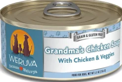Weruva Meals N' More GRANDMA'S CHICKEN SOUP Wet Dog Food - 3 Oz Tub - Case of 12