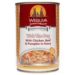 Weruva Meals N' More WOK THE DOG Wet Dog Food - 3 Oz Tub - Case of 12