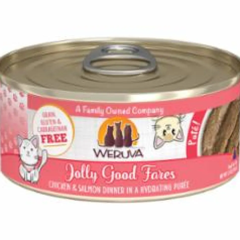 Weruva Pate Jolly Good Fares Canned Cat Food - 5.5 Oz - Case of 8