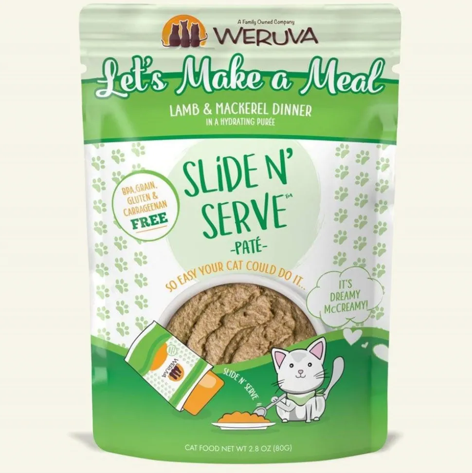 Weruva Slide and Serve Make-a-Meal Wet Cat Food - 5.5 Oz - Case of 12