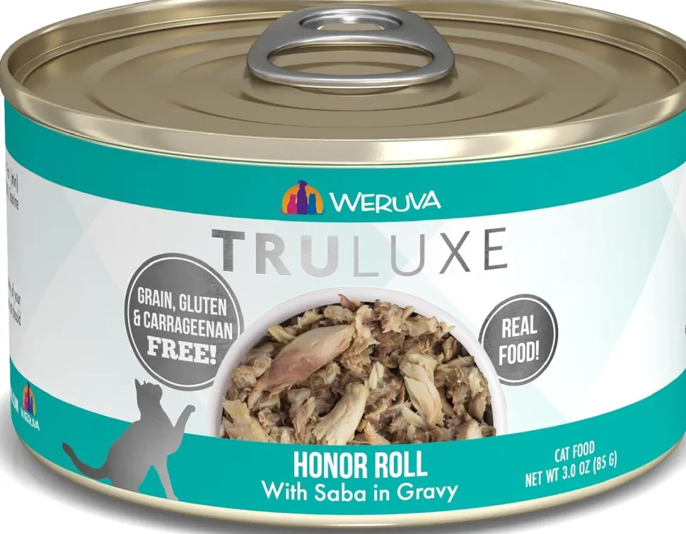 Weruva TruLuxe Honor Roll Canned Cat Food - 3 Oz - Case of 24