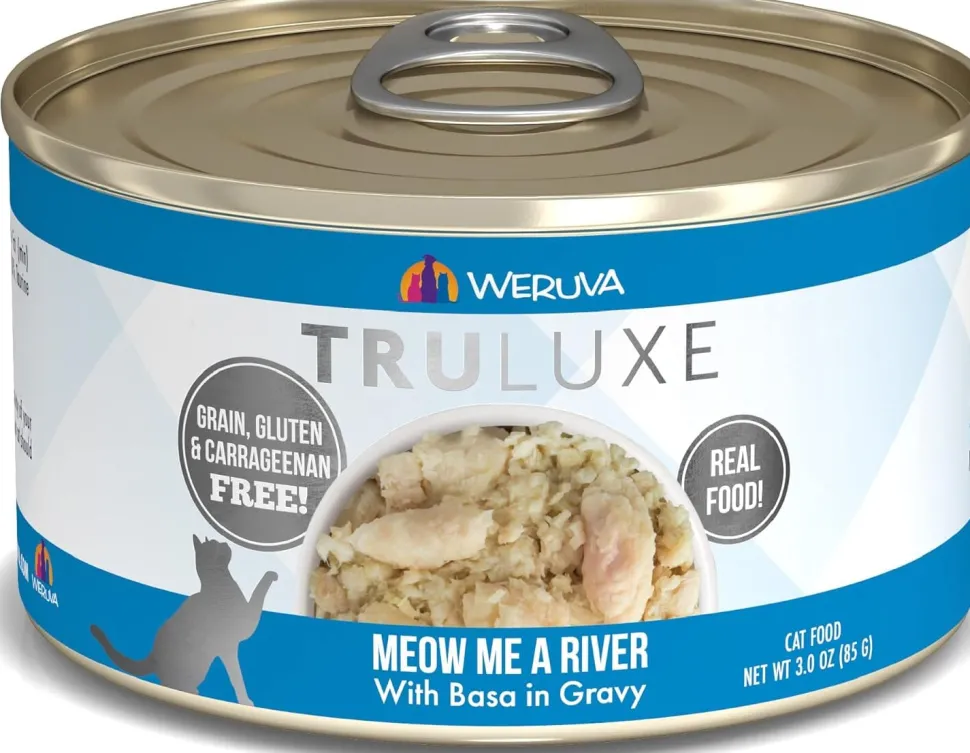 Weruva TruLuxe Meow-Me-a-River Canned Cat Food - 3 Oz - Case of 24