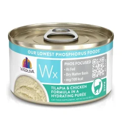 Weruva WX Tilapia and Chicken Canned Cat Food - 3 Oz - Case of 12