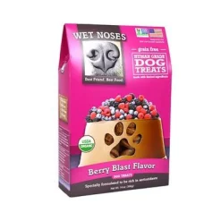 Wet Noses Treats Grain-Free Berry Blast Crunchy Dog Treats - 14 oz Box