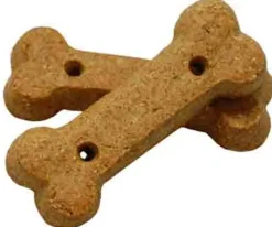 Wet Noses Treats Howlin' Goodies Peanut Butter Medium Bone BULK Crunchy Dog Treats - Case of 10 lb