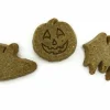 Wet Noses Treats Howlin' Goodies Pumpkin Small Bone BULK Crunchy Dog Treats - Case of 10 lb