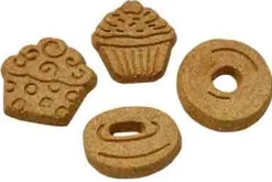Wet Noses Treats Howlin' Goodies Cranberry Cupcake Doughnut BULK Crunchy Dog Treats - Case of 10 lb