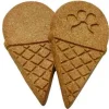 Wet Noses Treats Howlin' Goodies Carob Chip Ice Cream Cones BULK Crunchy Dog Treats - Case of 10 lb