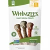 Whimzees Brushzee Dental Dog Chews - Daily Pack - Medium