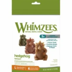 Whimzees Hedgehog Dental Dog Chews - Large - 12.7 Oz