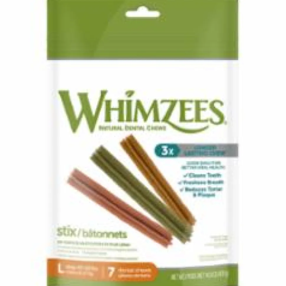 Whimzees STIX Dental Dog Chews - Large - 14.8 Oz