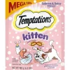 Whiskas Temptations Kitten Salmon & Dairy Soft and Crunchy Cat Treats - 3 oz