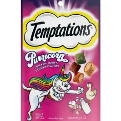 Whiskas Temptations MixUps Purricorn Soft and Crunchy Cat Treats - 2.47 oz