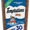 Whiskas Temptations Salmon Soft and Crunchy Cat Treats - 30 oz
