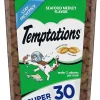 Whiskas Temptations Seafood Medley Soft and Crunchy Cat Treats - 30 oz