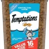 Whiskas Temptations Tempting Tuna Soft and Crunchy Cat Treats - 16 oz