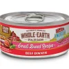 Whole Earth Farms Grain Free Small Breed Beef Dinner Canned Dog Food - 3 oz Cans - Case of 24