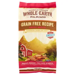 Whole Earth Farms Grain-Free Small Breed Chicken & Turkey Dry Dog Food - 12 lb Bag