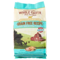 Whole Earth Farms Grain-Free Turkey & Duck Dry Cat Food - 5 lb Bag