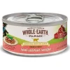 Whole Earth Farms Grain-Free Salmon Morsels in Gravy Recipe Canned Cat Food - 5 oz Cans - Case of 24