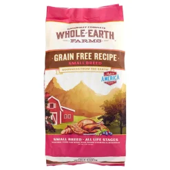 Whole Earth Farms Grain-Free Small Breed Chicken & Turkey Dry Dog Food - 4 lb Bag