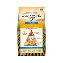 Whole Earth Farms Healthy Grains Large Breed Chicken & Rice Dry Dog Food - 12 lb Bag
