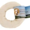 Wholesome Hide Beef Hide Donut Natural Dog Chews - 4 In
