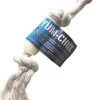 Wholesome Hide Single Yum Chuck Rope Toy Dog Natural Chews -