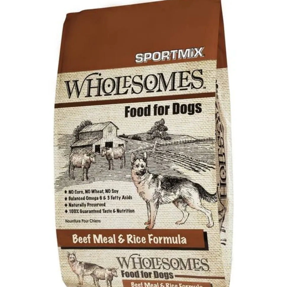 Wholesomes Sportmix Energey Plus Beef Protein Dry Dog Food - 40 Lbs