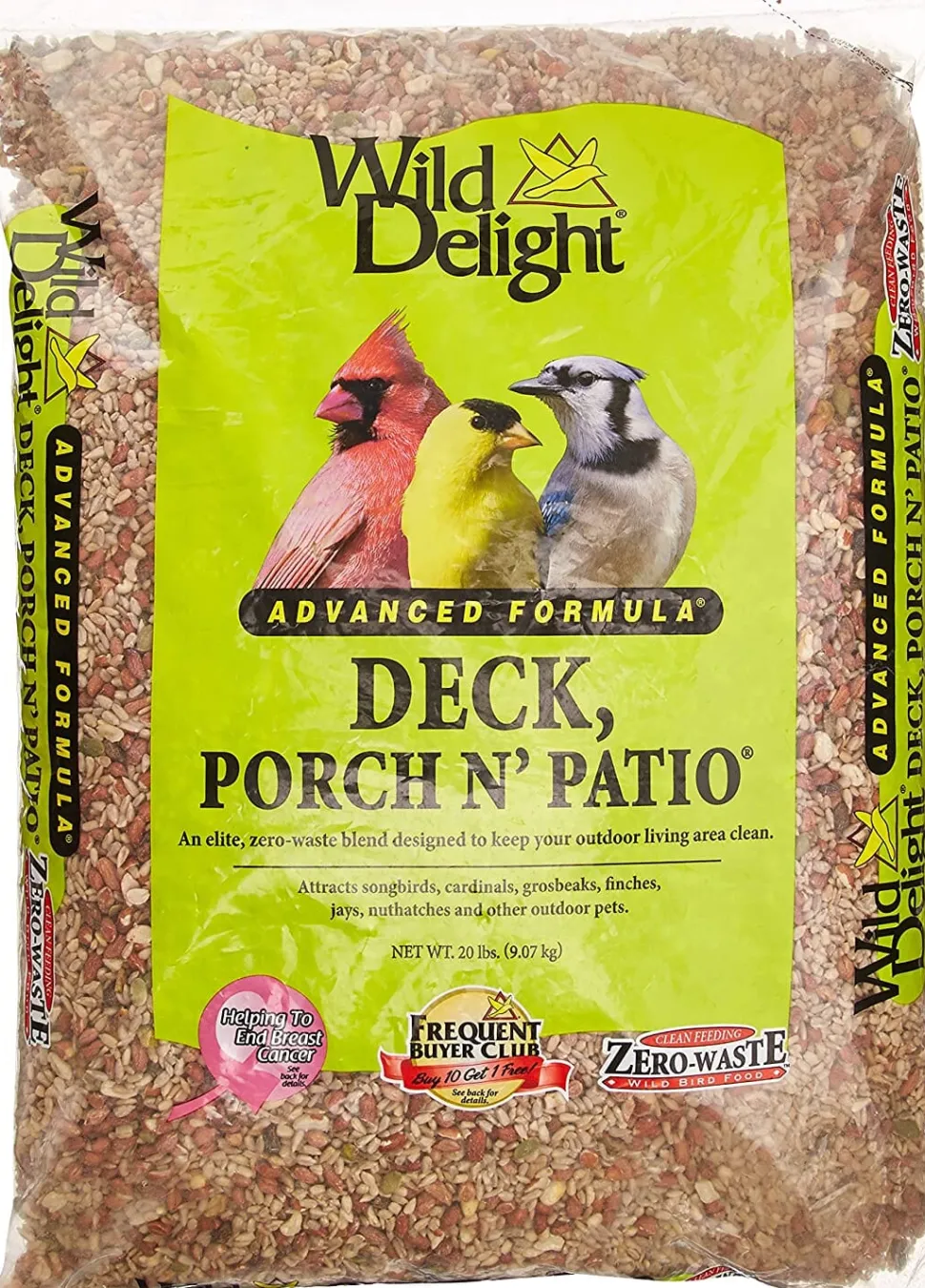 Wild Delight Advanced Deck Porch N' Patio - 20 Lbs