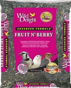 Wild Delight Advanced Fruit N' Berry Wild Bird Food Seed Mix - 5 Lbs