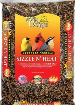 Wild Delight Advanced Sizzle N' Heat Wild Bird Food Seed Mix - 14 Lbs