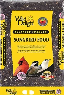Wild Delight Advanced Songbird Food Wild Bird Food Seed Mix - 20 Lbs