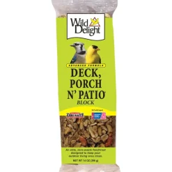 Wild Delight Deck Porch N' Patio Block Wild Bird Food - 14 Oz