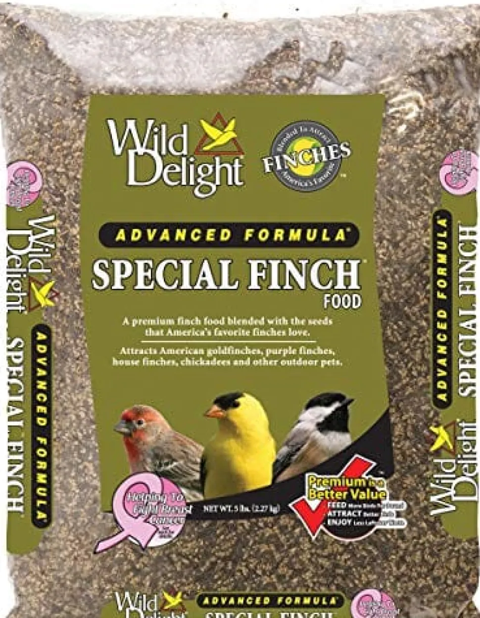 Wild Delight Special Finch Wild Bird Food - 5 Lbs