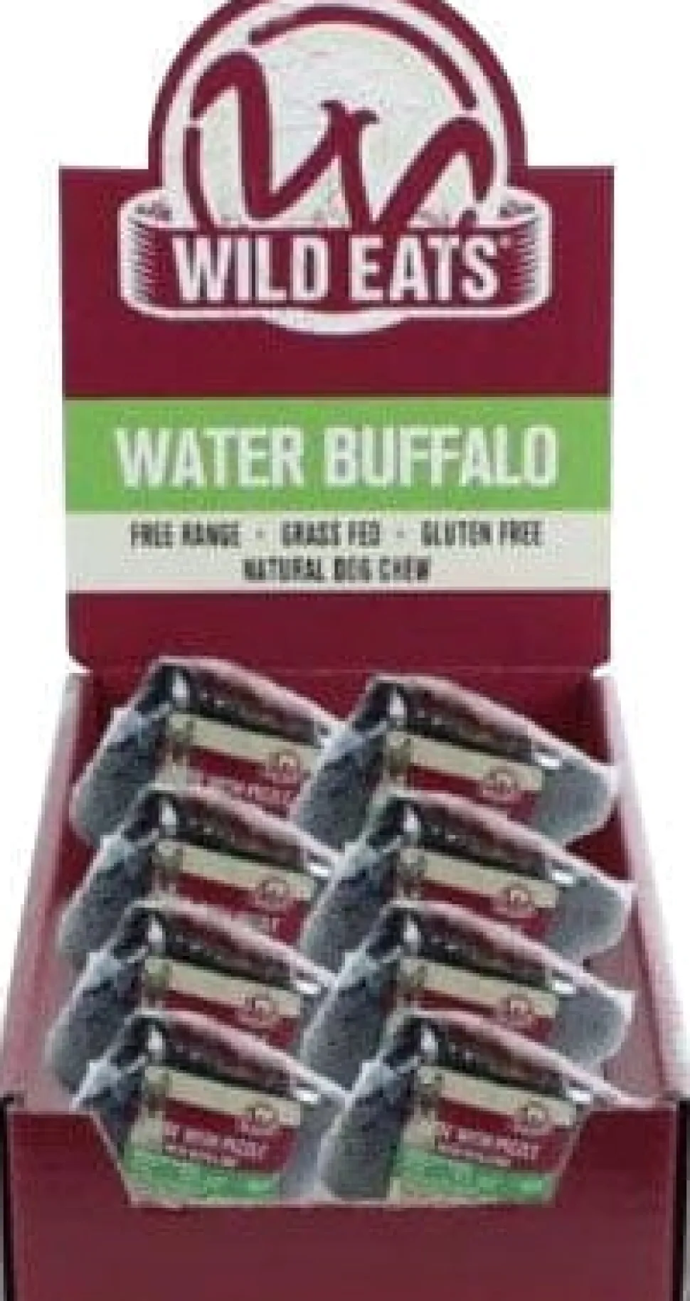 Wild Eats Horn With Pizzle Natural Dog Chews - Buffalo - Small all - 12 Count